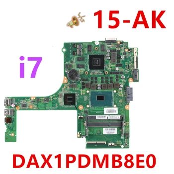 

New Notebook Mainboard For HP TPN-Q159 15-AK For Laptop Motherboard DAX1PDMB8E0 i7-6700 832849-601