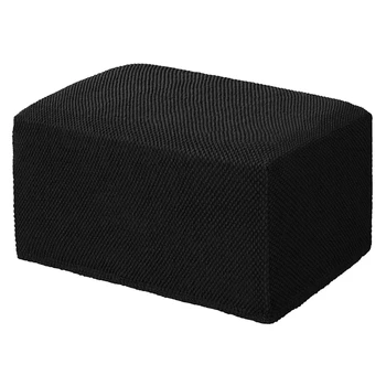 

Stretch Rectangle Ottoman Cover Stool Cover Slipcover Protector Spandex Elastic Footstool Sofa Slip Cover For Foot Rest Stool
