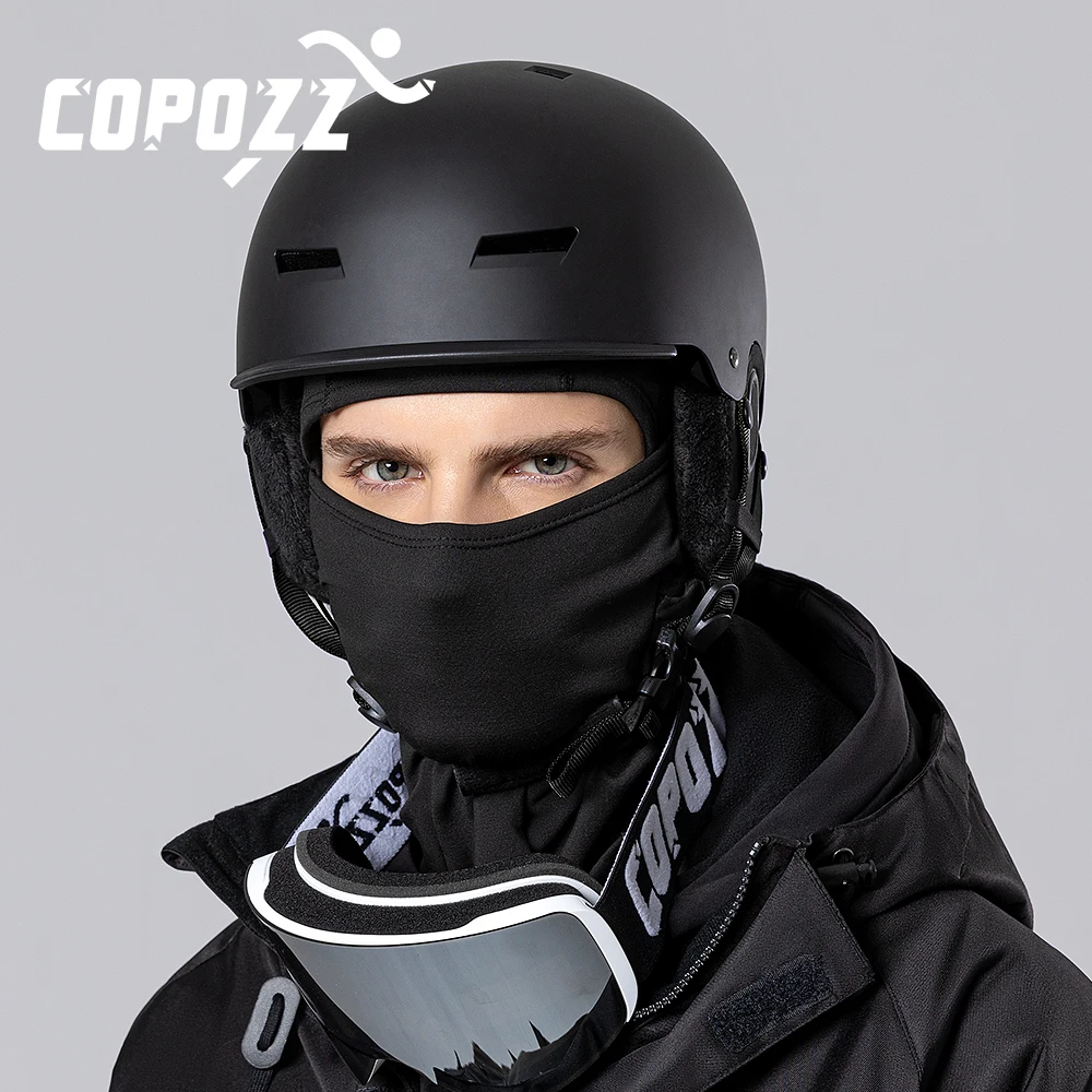 COPOZZ Bicycle Headwear Cap para homens e crianças, cachecol esportivo bandana, equipamento de máscara facial, capacete, esqui, ciclismo, primavera