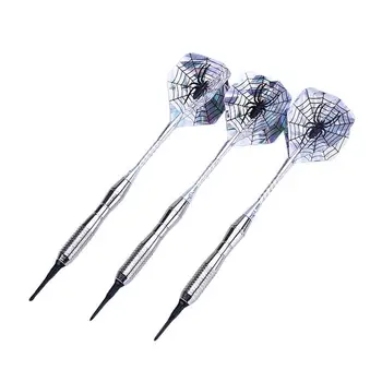 

Soft Tip Dart Set Nylon Tips Dart with Flight for Electronic Dartboard Party Dart Game Supplies Spider Wing Style 3Pcs