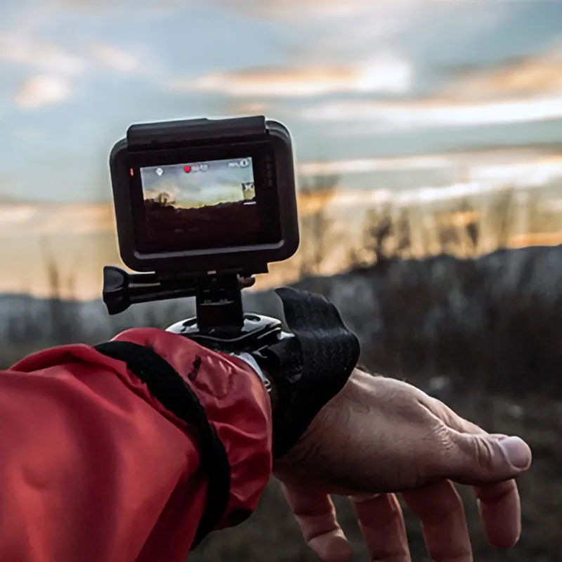 11 360 градусов вращение ремешок на запястье для GoPro Hero 7 5 6 4 Session Xiaomi Yi 4K Lite SJ4000 H9 плечевой ремень Go Pro аксессуар