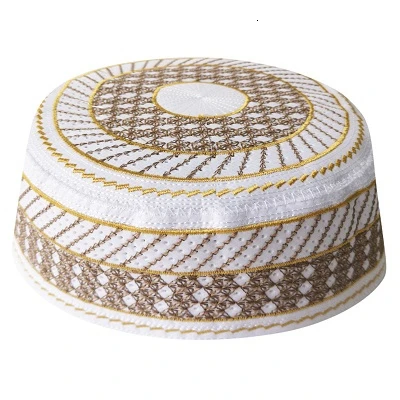 Arabe Allah мужские шапки Kippah африканская одежда головной убор s Arab Kippa Sombrero Pesca тюрбан обертывание мусульманская молитва одежда для мужчин - Цвет: H