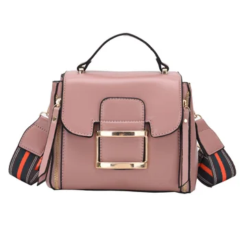 

Luxury Handbags Women Bags Designer Simple Wide Shoulder Strap Women's Shoulder Bag Women's Crossbody Bags Buckle Lock Leather