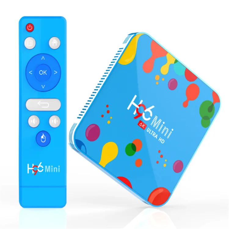 

New Style H96mini H6 4GB + 32GB Android 9.0 Intelligent Set-top Box HD Player 6 k TV Box