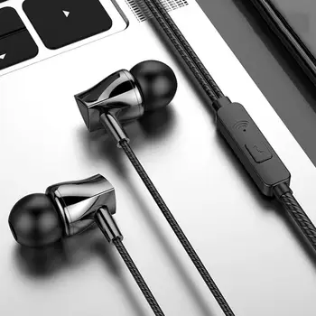 

wire Earphone Deep Bass Stereo in ear Earphone Headset with Mic Stereo Surround Listen Melody Earphone for Mobile phone