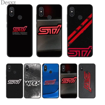 

Mobile Cell Phone Case for xiaomi Redmi Note 6 7 8 Pro 5 5A 4X Prime K30 Poco X2 Cover uxury car Subaru Sti Logo