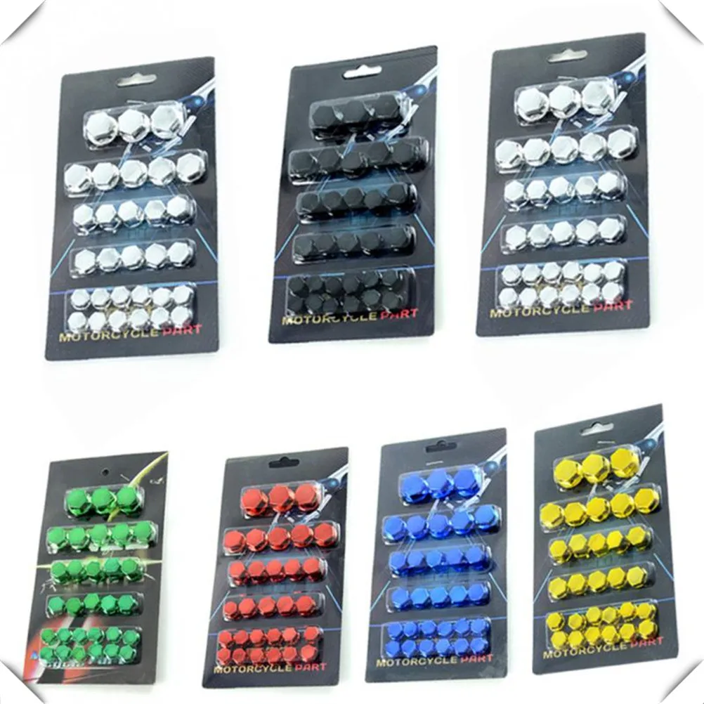 Motorcycle Nut Bolt Cap Cover Decor For YAMAHA YZ426F 450F YZ250X YZ80 85 YZ125 250 YZ250F wheel nut caps motorcycle nut covers bolt nut covers wheel nut covers motorcycle accessories auto accessories car accessories