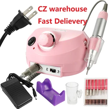 

Pink Nail Drill Machine 30000RPM for Electric Manicure Drill Machine& Accessory With Milling Cutter Electric Nail File