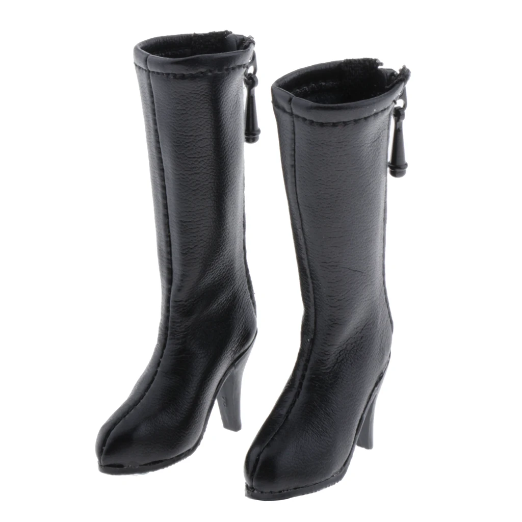 1 Pair Of Dolls Boot High Heels Shoes For 1/6 Blythe BJD Licca Momoko Azone Dolls Dress Up Accessories