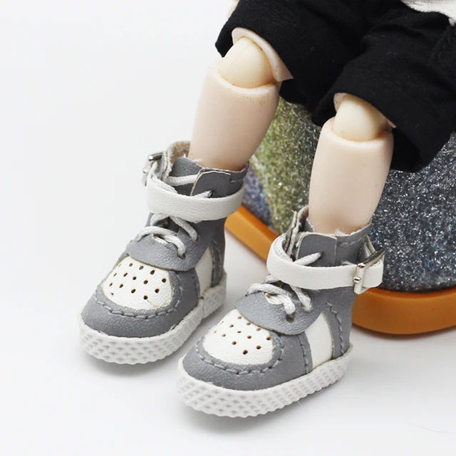 OB11 Doll Clothes Fashion Sports Shoes High boots for obitsu 11,holala,1/12bjd,GSC doll clothes accessories 5