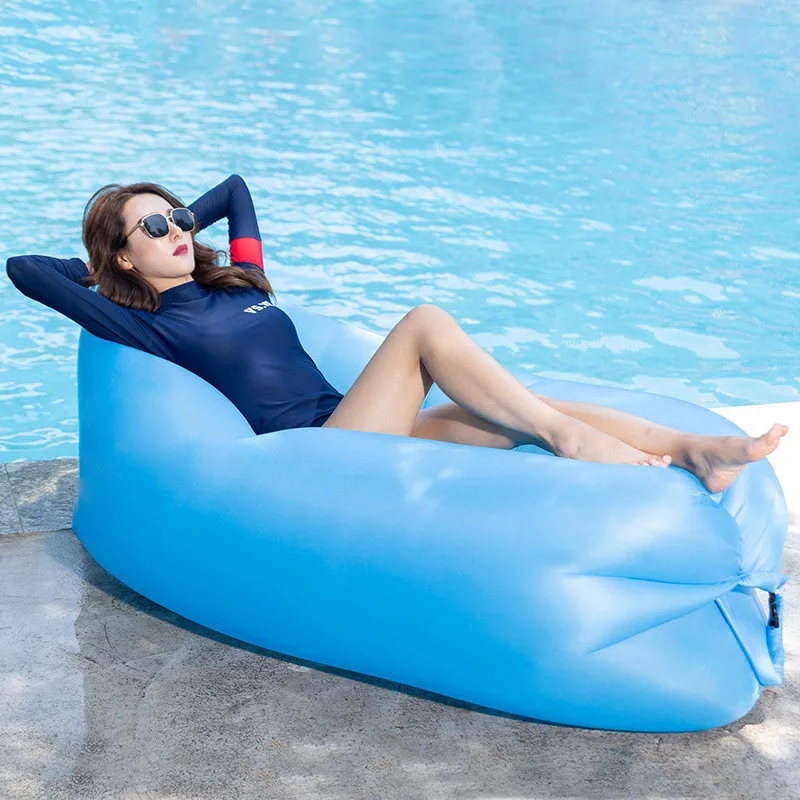 

Lazy Inflatable Sofa Lounger Air Chair Sofa Inflatable Bed Sleeping Bag Couch for Beach Camping Picnic for Garden Dropshipping