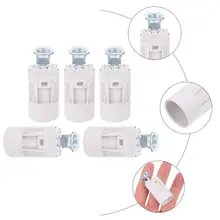 10pcs E14 Bracket Lamp Holder LED E14 Candle Light Base Crystal Lampholder