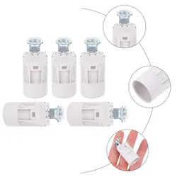 10pcs E14 Bracket Lamp Holder LED E14 Candle Light Base Crystal Lampholder