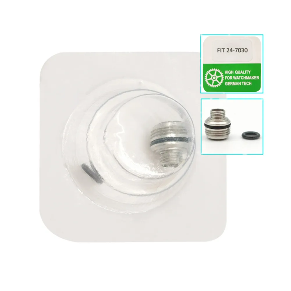 Tubi Per Corone In Acciaio Inossidabile Da 7Mm Con Guarnizioni Per Rolex Gmt Master 24-7030 3135 Movimento Impermeabile