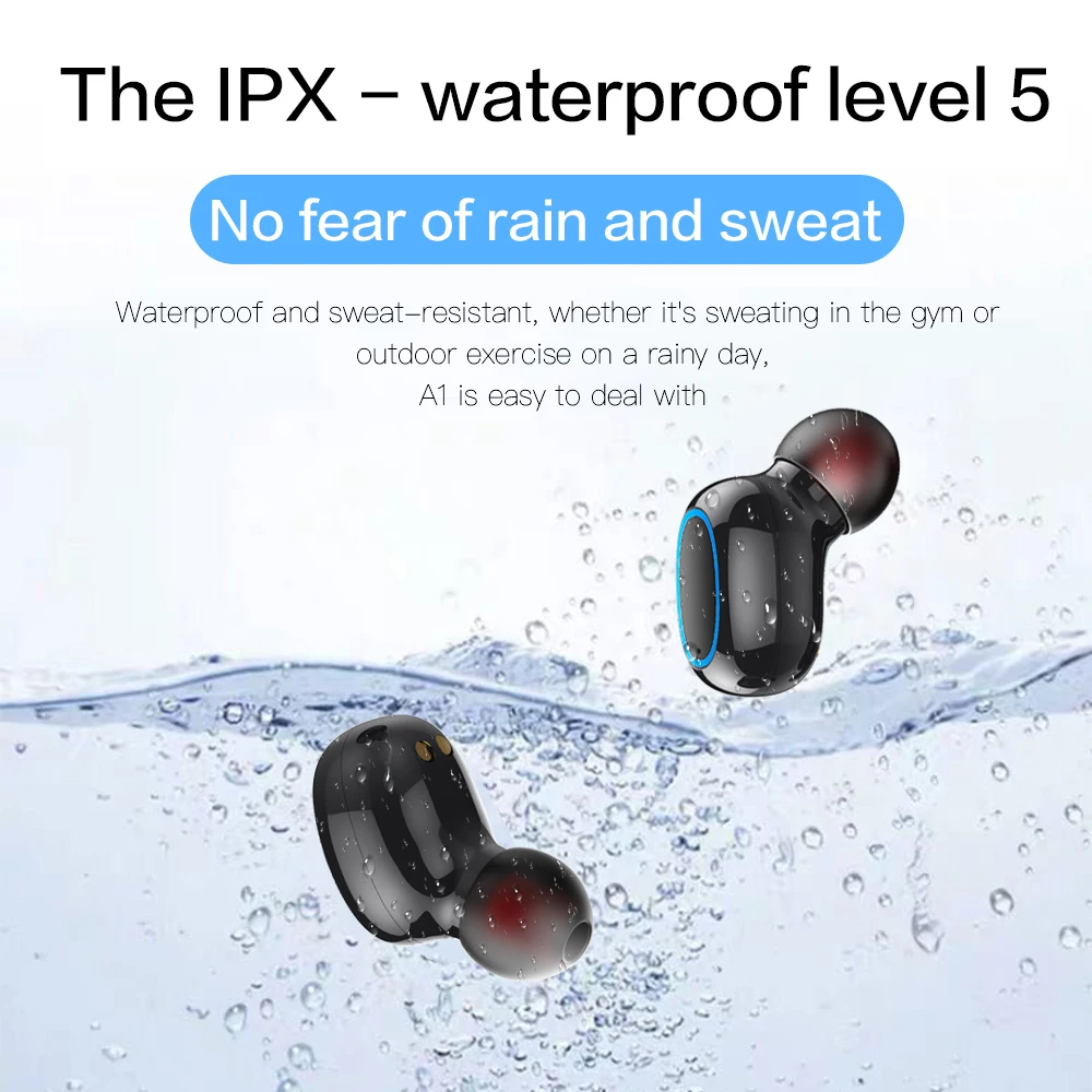 TWS наушники вкладыши Bluetooth Hi Fi стерео спортивные мини для телефона