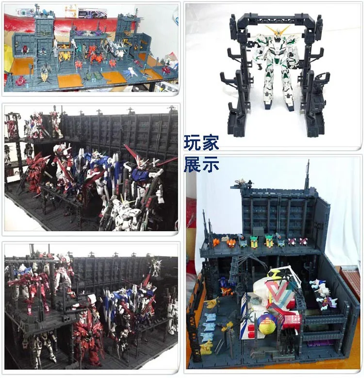 Обслуживание Трансформаторов Машина Nest ge na ku сцена Gundam Rack Zoids модель материка MG HG PG