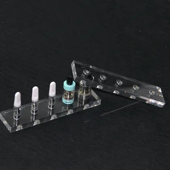 

2pcs subtwo 510 RDA Tank Base Acrylic Atomizer Stand Vape User DIY Tank Stander Holder for RDA RBA RTA Vaporizer Atomizer