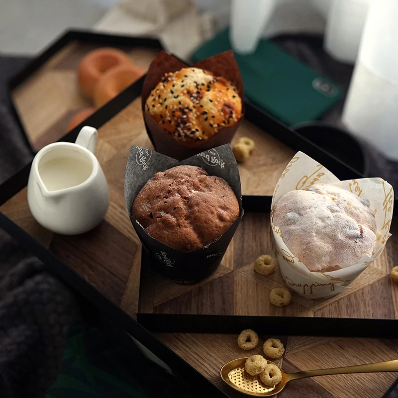 Имитация чашки тюльпана торт поддельный десерт выпечка магазин украшение окна реквизит для фотографии