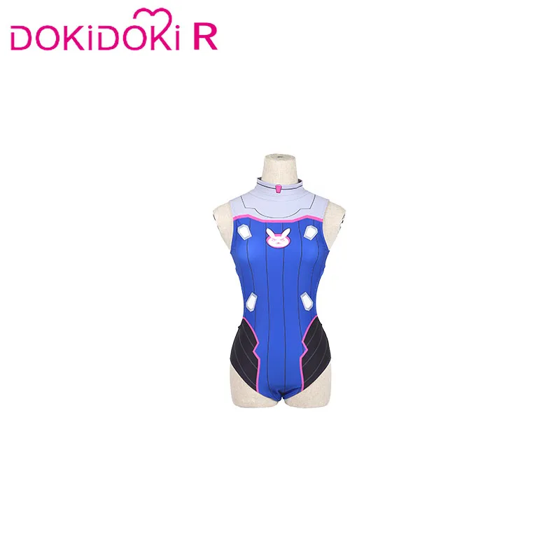 DokiDoki игра OW dva купальник для косплея женский соблазнительный костюм D. va купальник для косплея