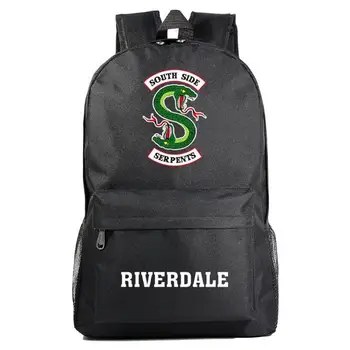 

Riverdale South Side Stranger Things Boy Girl School bag Women Bagpack Teenagers Schoolbags Canvas Men Student Backpacks