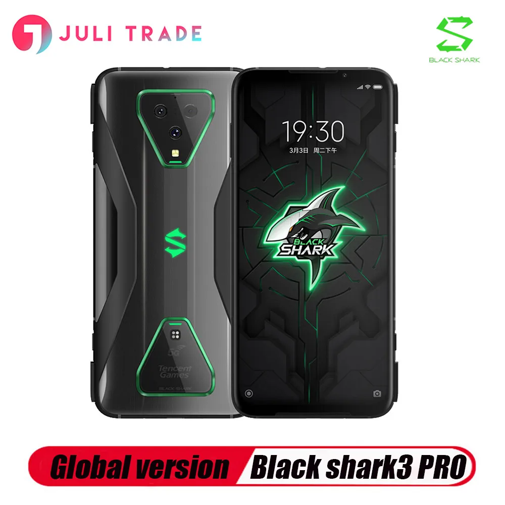 New Xiaomi Black Shark 3 Pro 5G Gaming Smartphone 256GB 12GB Snapdragon 865 5000mAh 7.1 New Xiaomi Black Shark 3 Pro 5G Gaming Smartphone 256GB 12GB Snapdragon 865 5000mAh 7.1