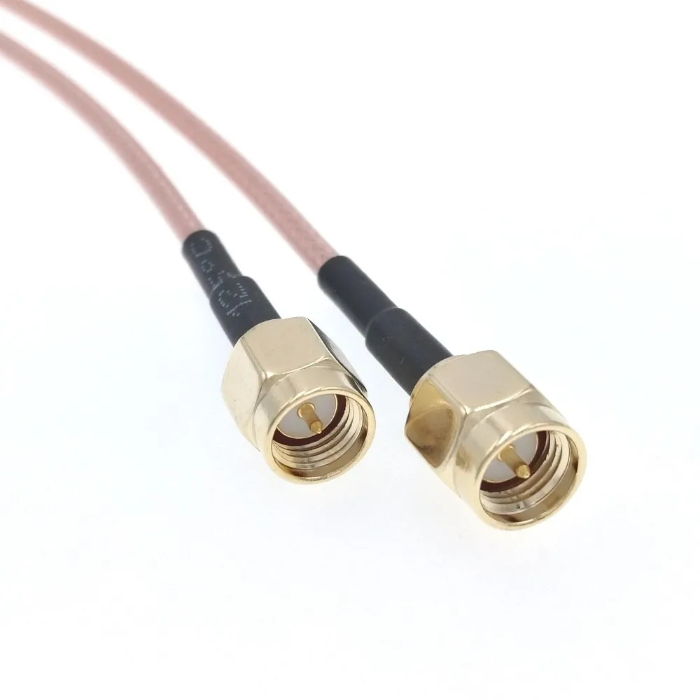 Коаксиальный Соединительный кабель с разъемом SMA типа папа RG316 15 см 20 30 см|male plug|male