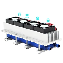 288 Вт термоэлектрический Пельтье вентилятор для охлаждения DC12V полупроводниковый Кондиционер Система охлаждения DIY Kit 288 Вт термоэлектрический Пельтье вентилятор для охлаждения DC12V полупроводниковый Кондиционер Система охлаждения DIY Kit