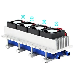 Système de refroidissement de climatiseur thermoélectrique Peltier, 288W, 12v dc, semi conducteur, Kit de bricolage 