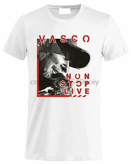 Белая футболка Vasco Non Stop Live 2019 |