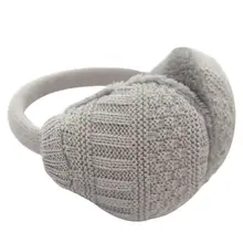 Новые плюшевые однотонные женские наушники осень-зима теплые и удобные унисекс съемные и моющиеся уши зимние наушники