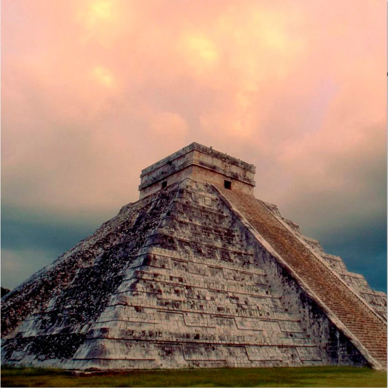 8x8FT Kukulkan Пирамида Chichen Itza сайт Yucatan Мексика пользовательские фото студия задний план виниловый 10x10 10x12