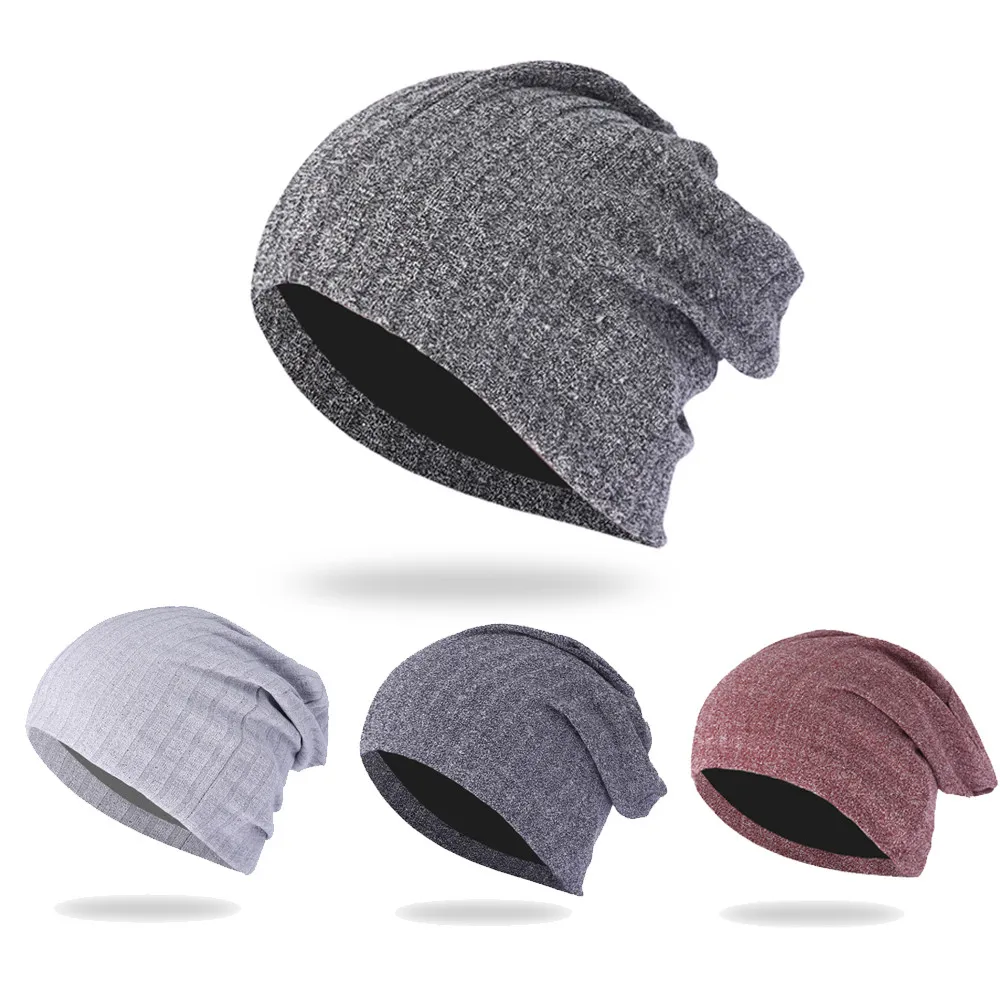Женская и мужская зимняя Лыжная шапочка шапка бини muts כבbonnet bonnet капот czapka zimowa вязаная шапка зимняя Двойная Толстая теплая наушники Skullies# H