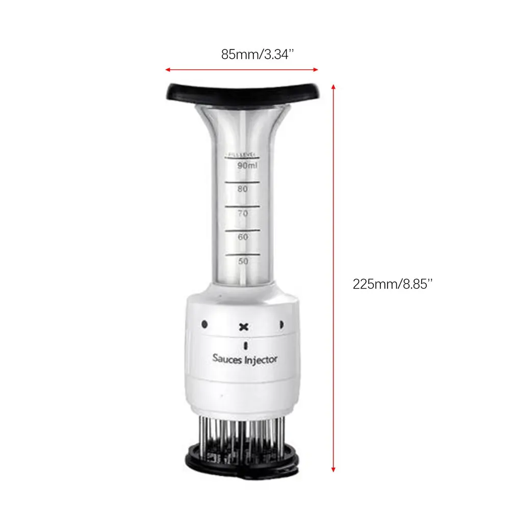 Kitchen Practical Convenient Gadget Stainless Steel Round Pin Loose Meat Needle Meat Tenderizer Steak Tendon Cutter
