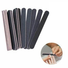 

10pcs Sturdy and Durable Nail Files Double Sided Grit Emery Board Straight Professional Suitable for Toenails Acrylic Nails