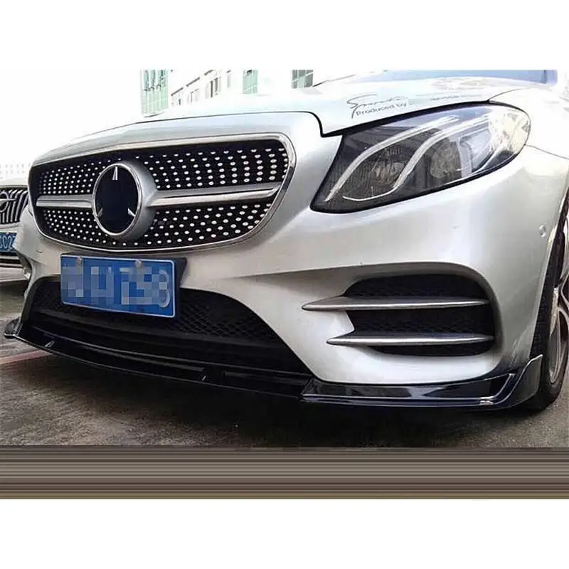 Авто защита наклейка аксессуары Coche модификация Бампер протектор Литье автомобиля Стайлинг молдинги 18 19 для Mercedes Benz E класс - Цвет: Number 1