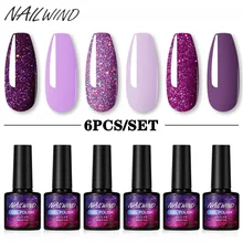 Гель NAILWIND Набор лаков 4/6 шт. Гибридный Лаки био-Гели Soak Off УФ гель-светодиодный! Полупостоянная все для маникюра Гель-лак для нейл-арта комплект Гель NAILWIND Набор лаков 4/6 шт. Гибридный Лаки био-Гели Soak Off УФ гель-светодиодный! Полупостоянная все для маникюра Гель-лак для нейл-арта комплект