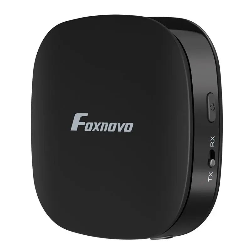 Foxnovo 1 шт. Bluetooth передатчик Bluetooth приемник 3,5 мм цифровой беспроводной портативный аудио устройства адаптер для ТВ ПК динамик MP4