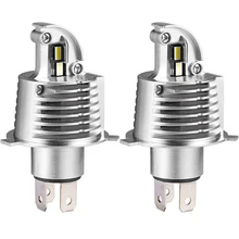 1 пара светодиодный автомобилей головной светильник 60 Вт H4 H7 H11 9005 HB3 9006 HB4 6000k белый Conversion Kit светодиодный светильник для автомобильной фары стайлинга автомобилей