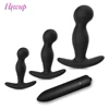 Combination Sex Toy Silicone Prostate Massager Anal Plug with G Spot Bullet Vibrator Butt Plug Adult Toys for Woman Man Gay 1