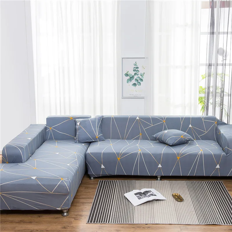 Эластичный диван-крышка для Гостиная спандекс кресло чехол Magic цветочный Рисунок на Ipad Mini 1/2/3/4 местный 4 Размеры