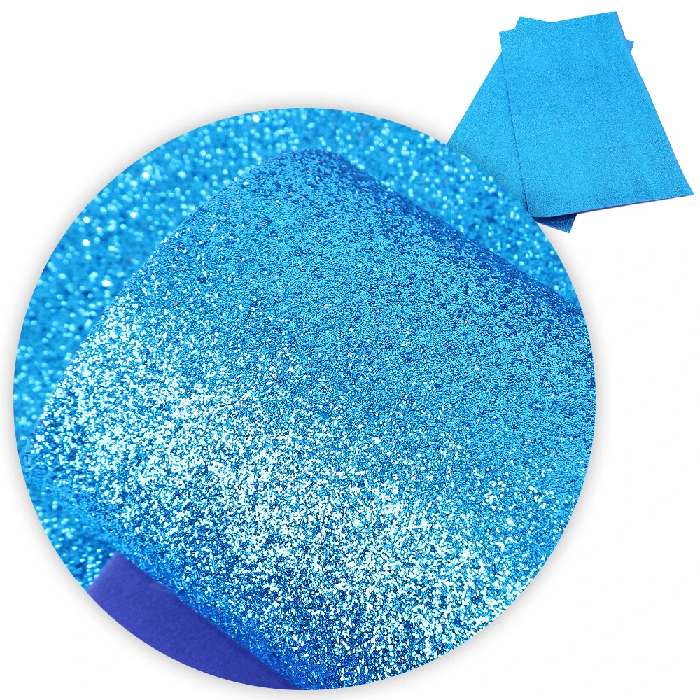 

David accessories 30*100cm Fine Glitter Synthetic Leather Fabric DIY Bow Bag Home Decoration Behind Foam Materials,1Yc7557