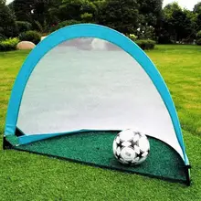 Soccer Football Goal Net Folding Black Training Goal Net Tent Kids Indoor Outdoor Play Toy Practice Gate Children Students Soccer Football Goal Net Folding Black Training Goal Net Tent Kids Indoor Outdoor Play Toy Practice Gate Children Students