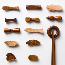 Японская эко кухонная утварь деревянный держатель для палочек Phoebe креативные декоративные палочки для еды Подушка Уход палочка для еды
