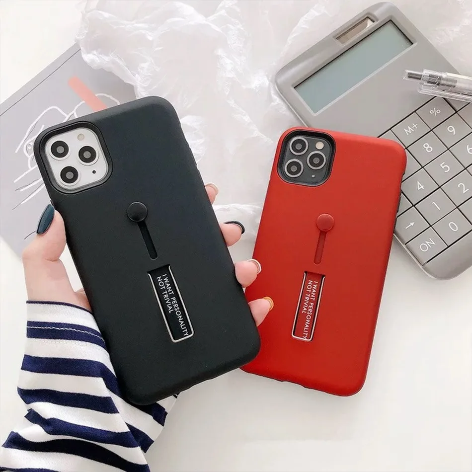 Floop Case For Samsung Galaxy A50 A30 A40 A60 A70 A80 A90 A20E A10S M30S M10 M20 Finger Loop Strap Hide Stand Shockproof Cover |