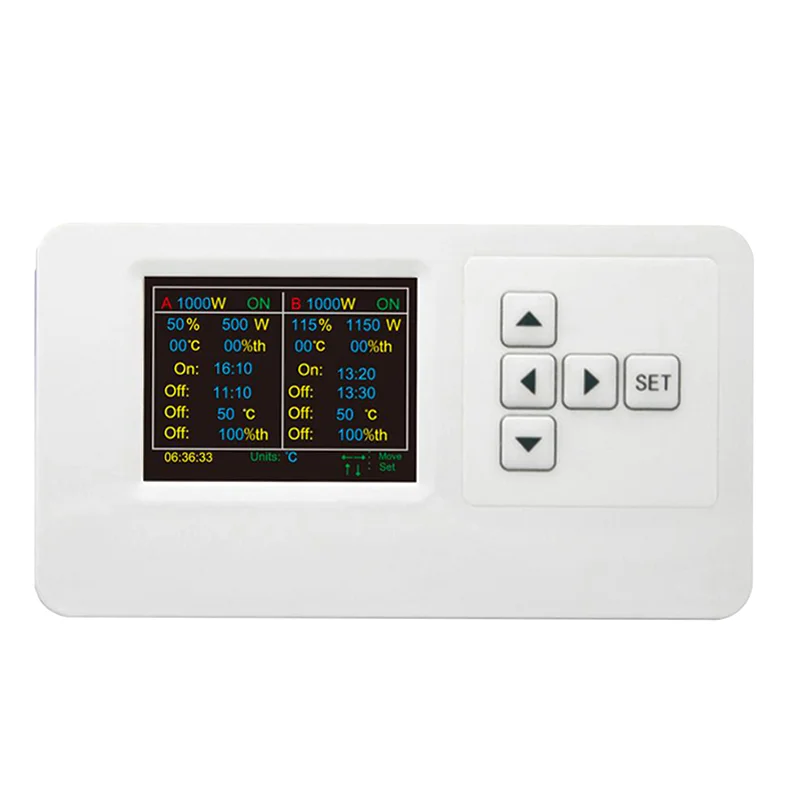 

Digital Controller for dimmable electronic Ballast for hydroponic system grow lamp