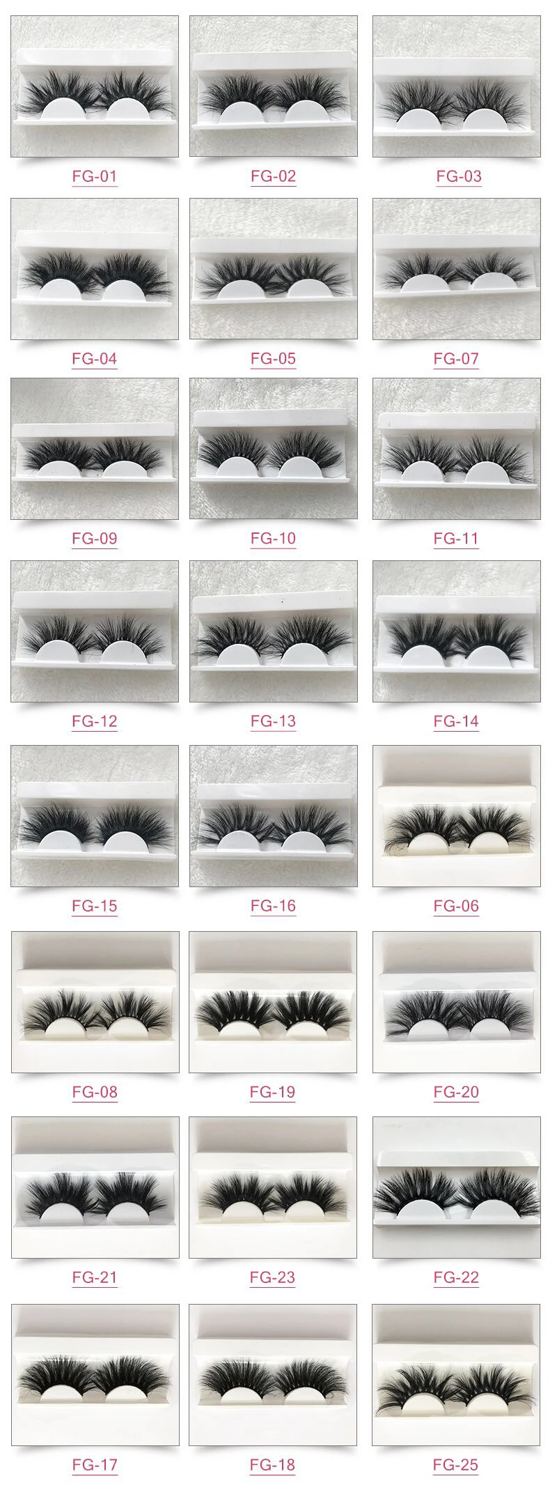 27mm 5D mink lashes