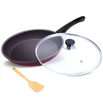 

26cm Pan Non-stick Maifan Stone No Oil Smoke Frying Pan Induction Cooker Gas Stove Universal Omelette Pot Cooking Pan Wok Pan