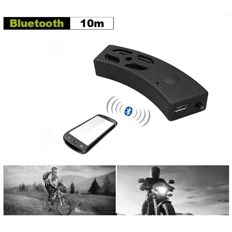 ABKT-AOVEISE Bluetooth мотоциклетный шлем Динамик Hands-free звонков велосипеда Динамик для верховой езды Динамик s велосипед Звук громкий звуковой сигнал Динамик авто