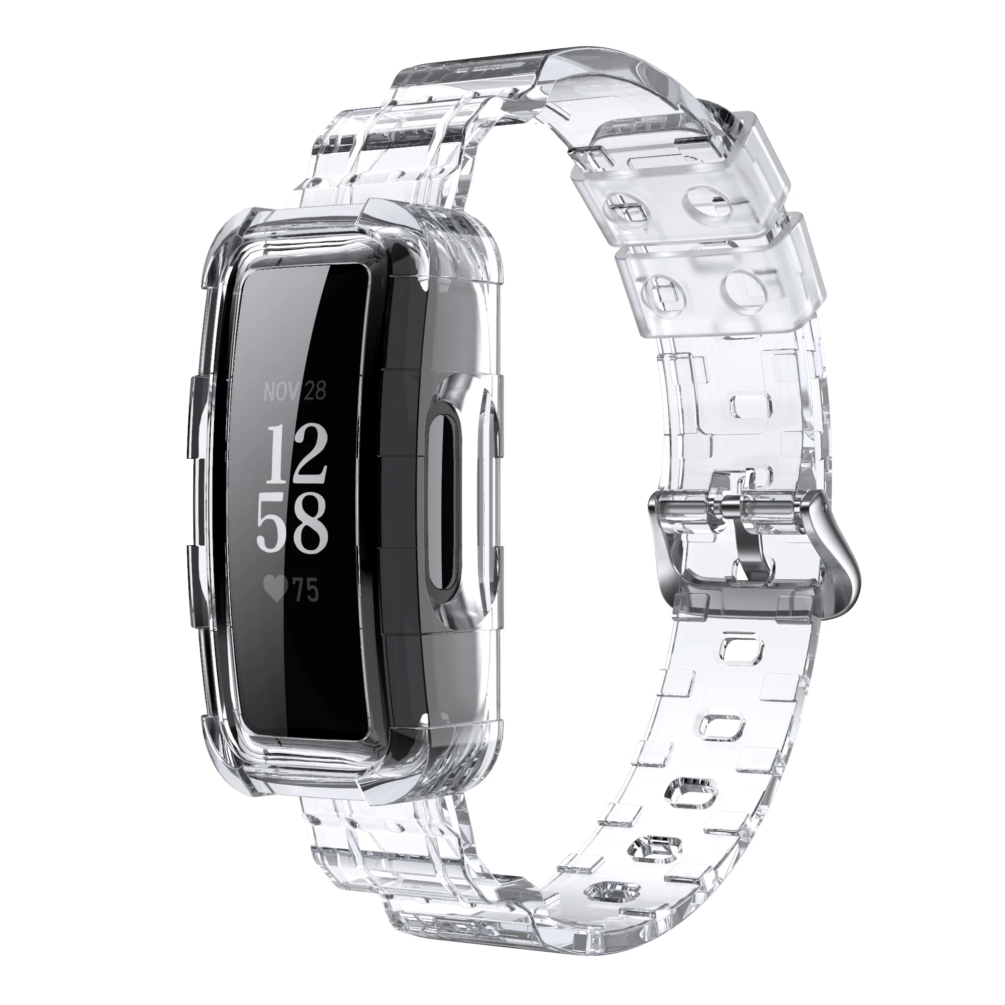 Anbest Cinturini Per Fitbit Inspire 2 Cinturino Sportivo Più Recente + Custodia Per Fitbit Inspire/Fitbit Inspire Hr Smart Watch Accessori