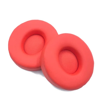 

1 Pair Leather foam Ear Pads pillow Cushion Cover for beats Solo Pro Headphones E65C